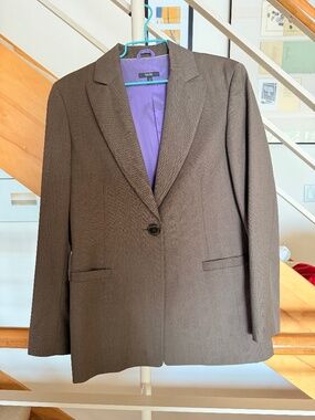 Brown Blazer - Zanella